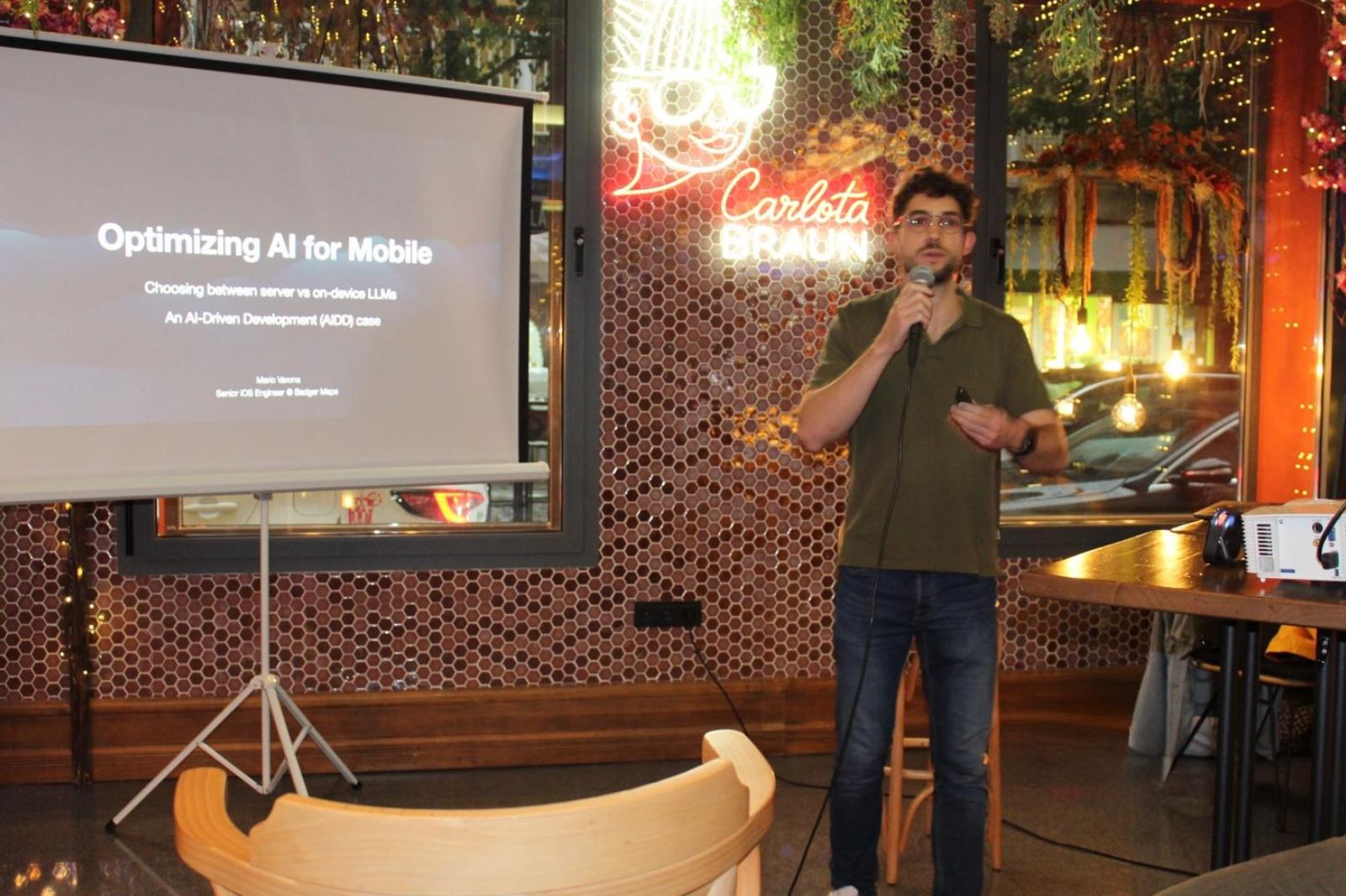 Tech Vortrag: Optimierung von KI für Mobile I